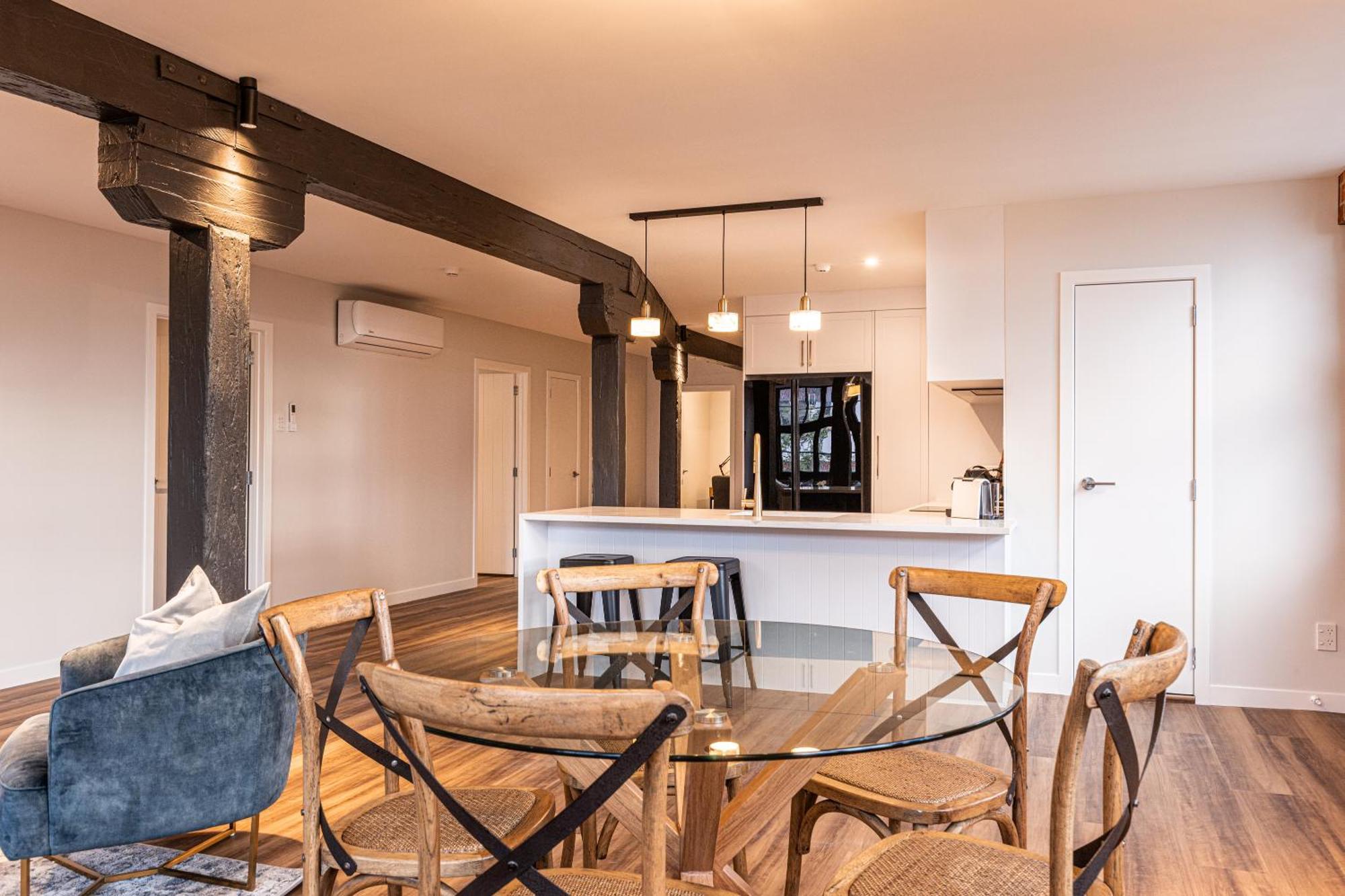 Johnston Apartments - Award-Winning Building, Your Unforgettable Stay Whanganui Exterior foto